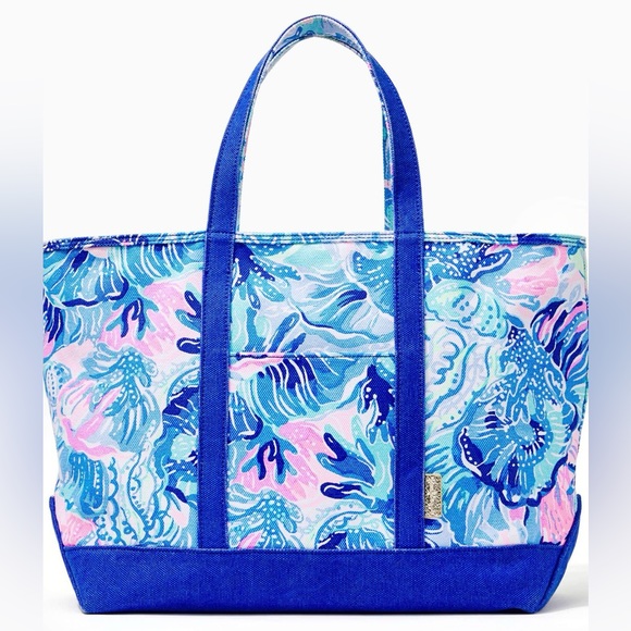 Lilly Pulitzer Handbags - Lilly Pulitzer Mercato Tote